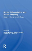 Social Differentiation And Social Inequality | Essays In Honor Of John Pock