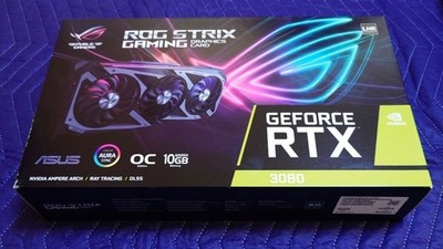 ASUS ROG STRIX GeForce RTX 3080 10GB Graphics Card 30 Series Used From Japan