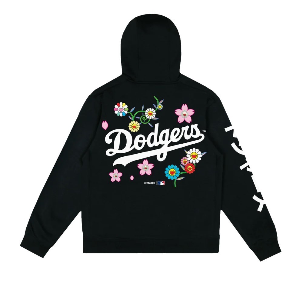 新作 未使用 TAKASHI MURAKAMI × Dodgers パーカー L Takashi Murakami Los Angeles Dodgers Complex Fanatics Black