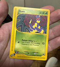 Pokemon Ekans 108/165 Expedition Base Set Common English EREADER!!! KYOKO ART!!! on eBay