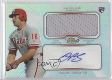 2013 Topps Finest Auto Jumbo Relic Rookie Refractor Darin Ruf #AJR-DR Auto 3g7