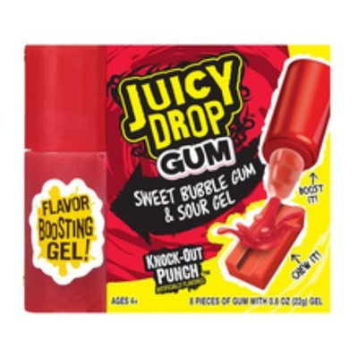 16x Juicy Drop Gum Assorted Flavor Candy Bubblegum Chew Snack Sweet Bulk Lot 2.5
