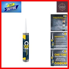 Eco-Friendly Clear Sealant & Adhesive, 290ml - Perfect for Indoor & Outdoor Use