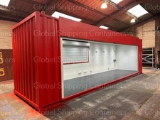30ft Container Shop | Retail Unit | Electric Roller Shutter (REFGSC0089)