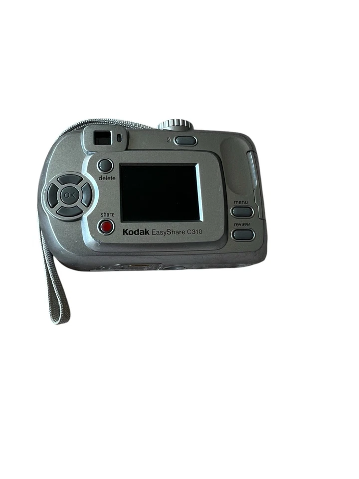 Kodak EasyShare C310 4.0MP Compact Digital Camera Silver - For Parts/Not Working - Image 2 of 4