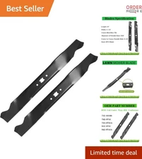 Lawn Mower Mulching Blades 21 Inch Heavy Duty for MTD Cub Cadet Troy-Bilt