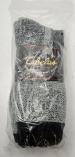Vintage Cabelas Thermal Socks Men Large Wool Blend Size 9-12 Made In The USA