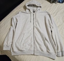 GAP Men's hooded XL Light Heather Grey Sweatshirt with pockets, NWOT