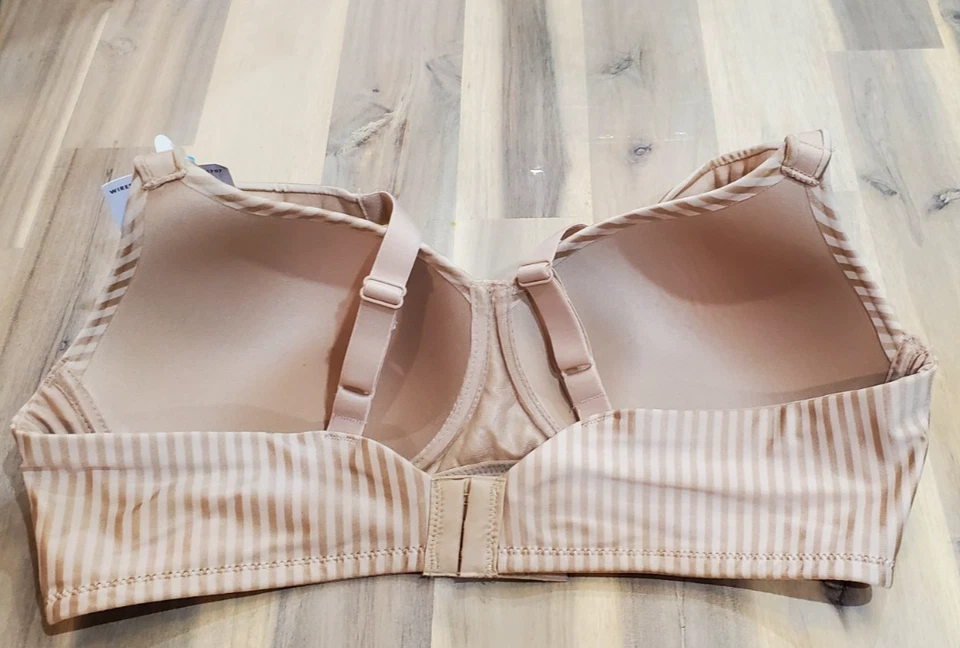 Бюстгальтер беспроводной Playtex Secrets идеально гладкий формирующий 4707 - обнаженная полоса 36C - Изображение 4 из 4