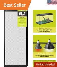 Zilla Fresh Air Screen Cover for Reptile Terrariums - Secure 30 x 12 inch Design