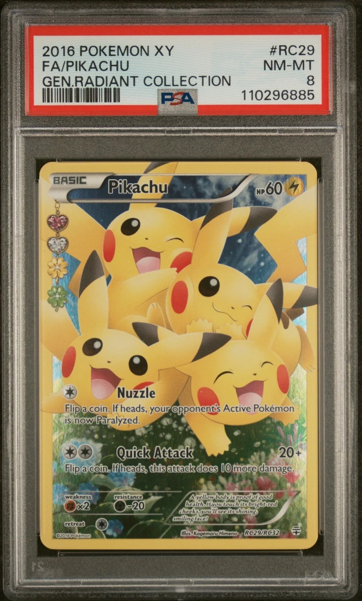 Pikachu Pokémon TCG Professional Sports Authenticator (PSA) Grade
