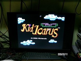 #835 Kid Icarus - Nintendo NES 5 SCREW Cartridge, Box, Manual, Foam, and Sleeve