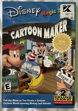 Disney Magic Artist: Cartoon Maker 2-Disc Deluxe Set - PC Game / CD-Rom