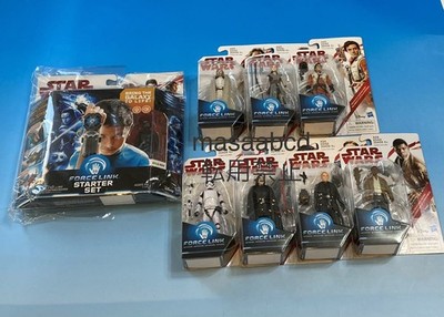 Hasbro Star Wars The Last Jedi 3.5 Figure 7pc Force Link Starter Set New 2017
