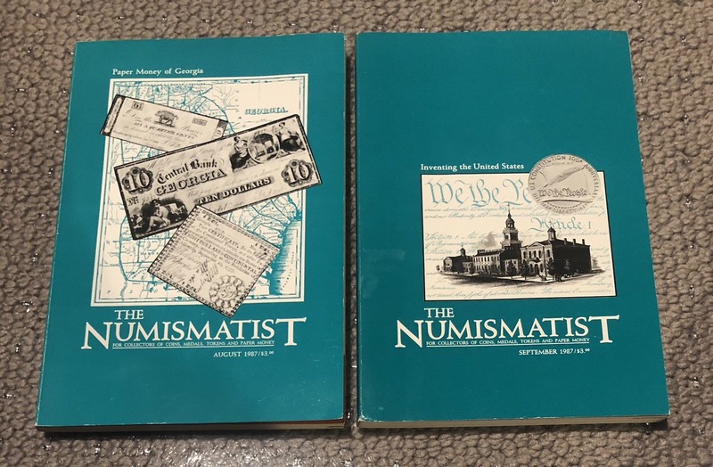 The Numismatist 1987 August and September 