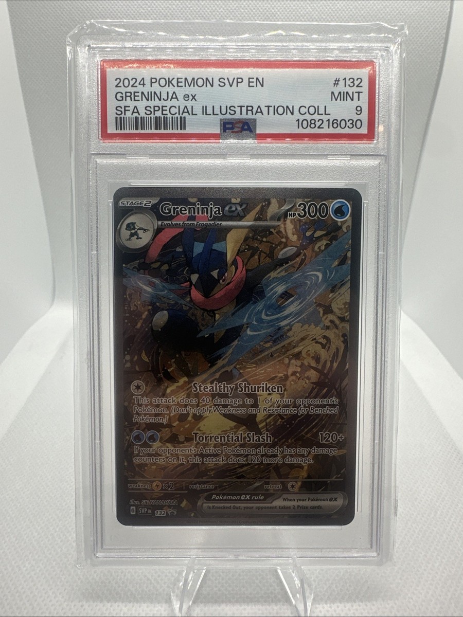 Greninja ex 132 Sv: Scarlet & Violet Promo Cards Holo for sale
