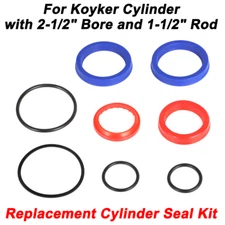 For Koyker 2-1/2" Bore 1-1/2" Rod Cylinder Seal Kit Replacement K662048 , 662048