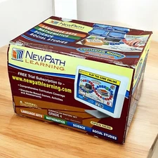NEW PATH LEARNING Game Based Grade 4 Curriculum Class-Pack 4 Subject Homeschool