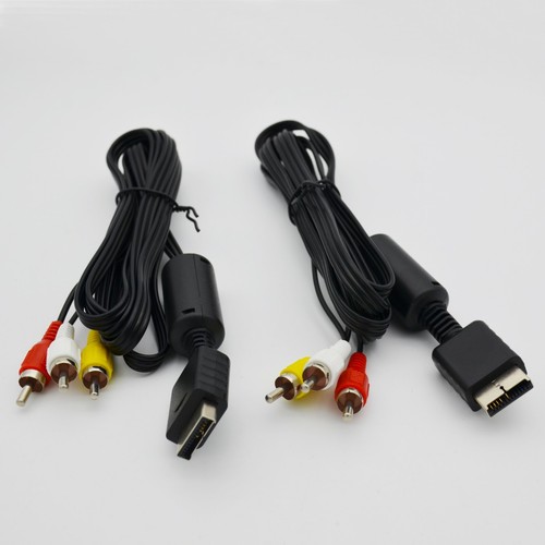Cable estéreo de audio video RCA AV TV de 6 ft para Playstation PS1 PS2 PS3 A/V - Imagen 12 de 12
