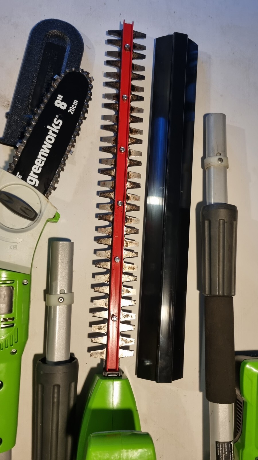 GreenWorks 40V Cordless Hedge Trimmer & Pole Saw4 6952909013015 eBay