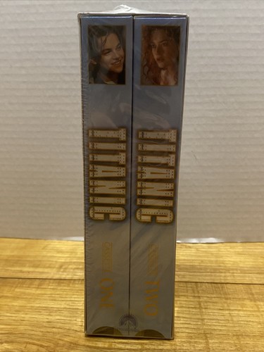 Titanic VHS, 1998, 2-Tape Set FACTORY SEALED - Picture 2 of 6