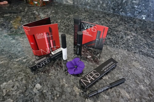 Nars 4-teiliges Reiseset Shadow Base Eyeliner & Mascara Neu im Karton
