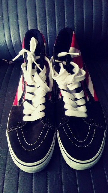 mens black vans size 9