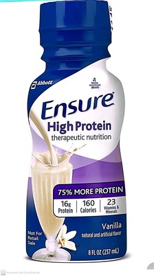 Ensure Plus Therapeutic Nutrition, Vanilla, 8 Fl Oz (Pack of 24) New Stock! 2025