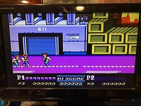 Double Dragon II The Revenge - Gioco Nintendo NES autentico - testato e funzionante