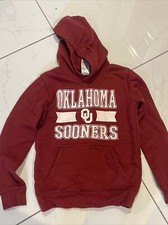 Oklahoma Sooners Gen 2 Youth Hoodie Size 10/12 Medium Kids Sweatshirt