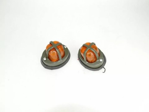 FITS FOR FORD JEEP WILLYS PARKING LIGHT PAIR WITH GRILL NEW BRAND - Picture 7 of 7