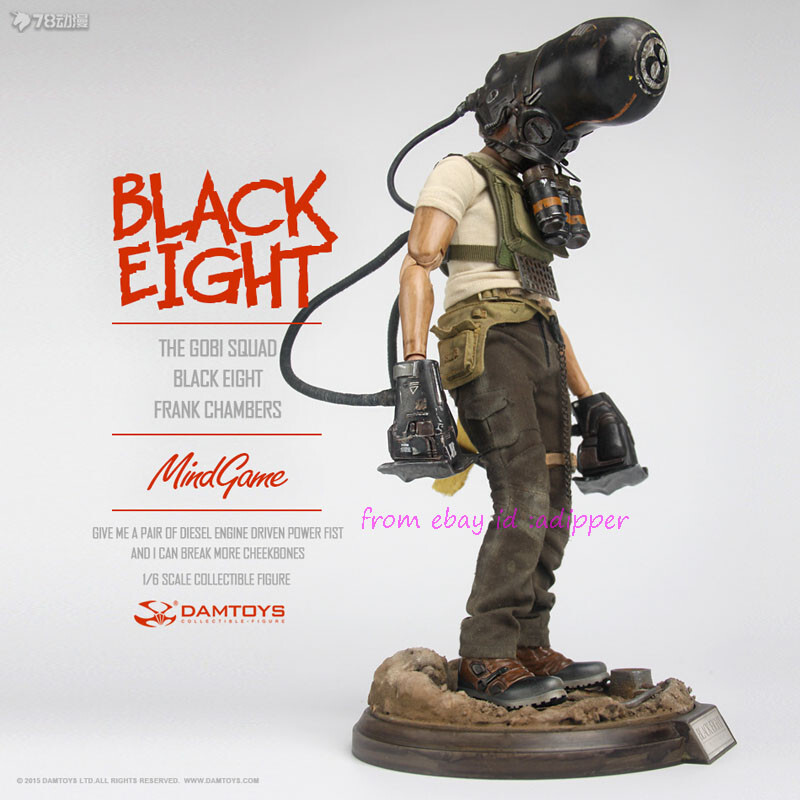 Coaldog X Damtoys 1/6 Zp001 Mindgame Black Eight Action Figure In
