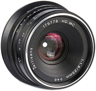 7Artisans 25mm f1,8 Fuji X-Mount | 7Artisan für Fujifilm X