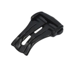 20mm Stainless Steel Black Deployment Watch Clasp For Omega