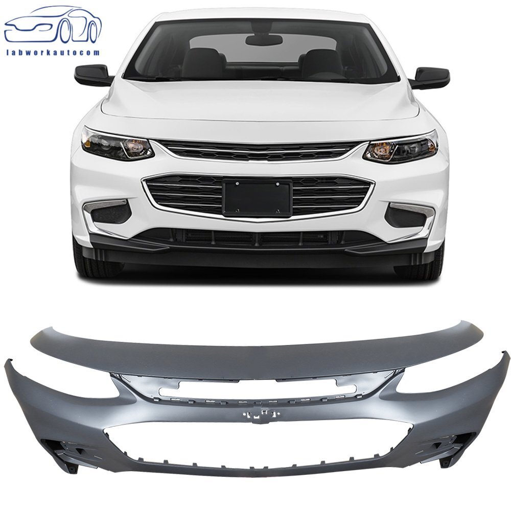 Primered Front Bumper Cover for 2016-2018 Chevy Malibu
