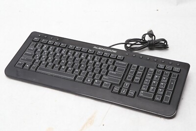 Alienware Wired USB Multimedia Integration Gaming Keyboard Black SK ...