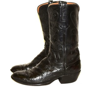 botas lucchese de avestruz