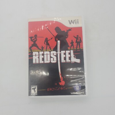 Red Steel Nintendo Wii Ubisoft First Person Shooter And Sword Fighting No Manual