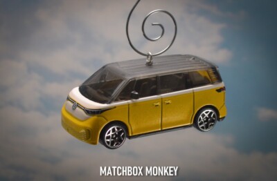 Volkswagen ID Buzz Electric Bus Van VW Christmas Ornament Bay Window Adorno