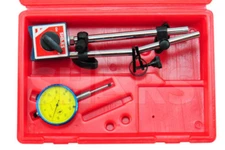 Shars Magnetic Base Holder Fine Adjustment + 1" Yellow Dial Indicator S]