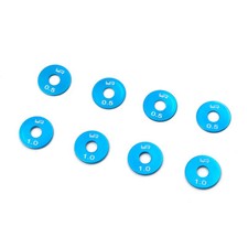 Yeah Racing YA-0705BU Aluminum Wheel Spacer 0...