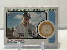 2022 Topps Heritage Clubhouse Collection Eloy Jimenez Bat Relic #CCR-EJ CWS