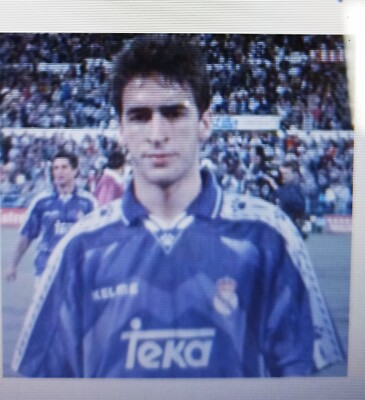 REAL MADRID 1993-1994 Raul 17 camiseta shirt trikot maillot maglia L EUR 269,95 - ES