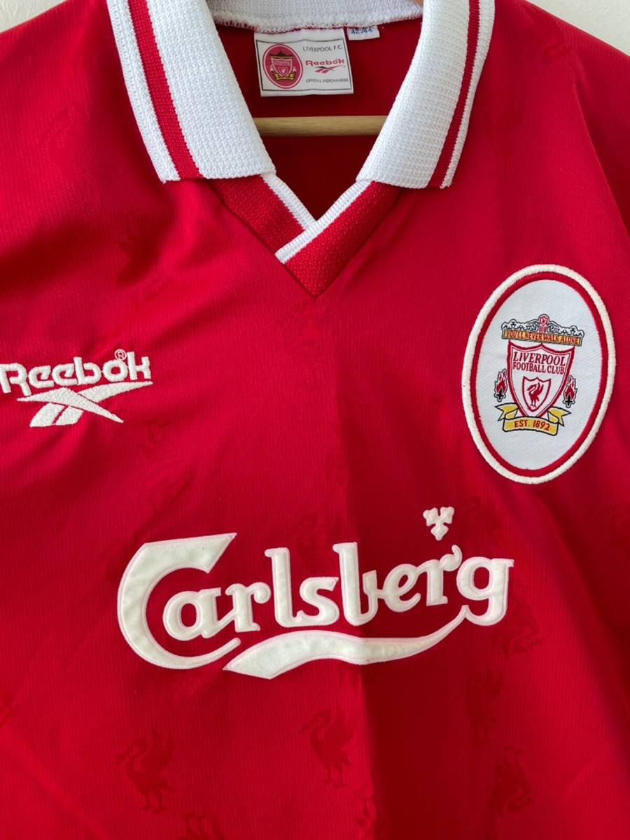 Liverpool 1996-1998 Home Football Soccer Shirt Jersey Trikot