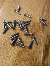 25 STAINLESS STEEL REPLACEMENT PICKGUARD SCREWS FOR FENDER STRATOCASTER 