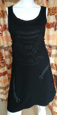 Robe Femme BAÏ AMOUR Noire Sans Manches - Taille S, Longueur Midi, Matière Polyamide, Occasion Très Bon état