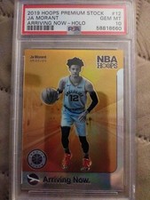 2019 hoops premium Ja Morant RC Arriving now Holo PSA 10 GEM MINT