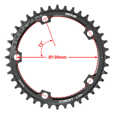 130BCD Chainring Wide Narrow Teeth 50/52/54/56/58T Chain