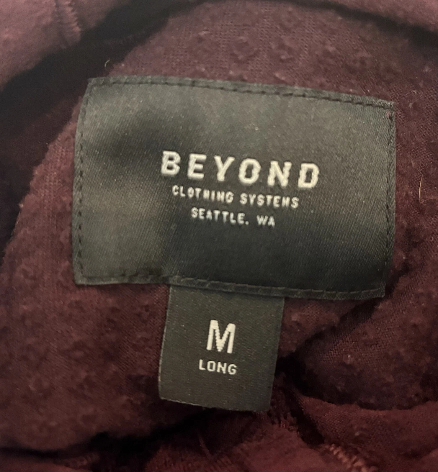 VETEMENTS Beyond Clothing Felpa con Cappuccio Uomo Media Lunga Rosso Griglia Pile Tech Face K022120REL