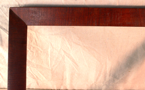 1840 ANTIQUE EMPIRE FITS 10 X 14" MAHOGANY VENEER PICTURE FRAME WOOD FINE ART - Zdjęcie 1 z 24